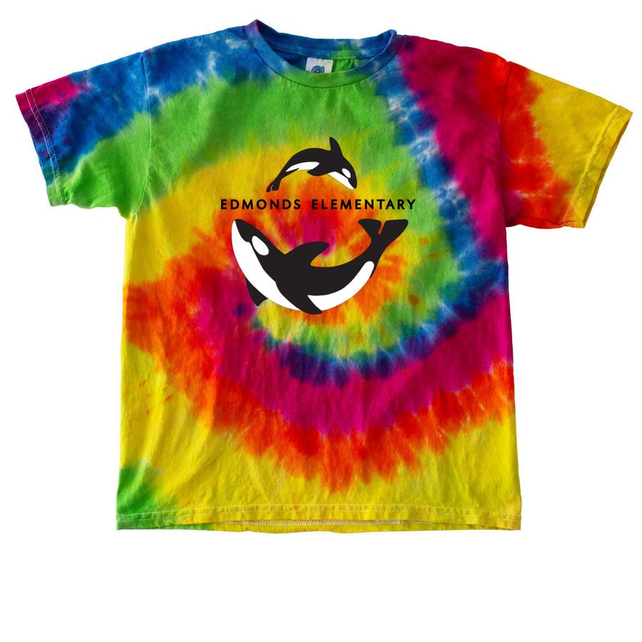 Edmonds Elementary Youth Tie-Dye tee